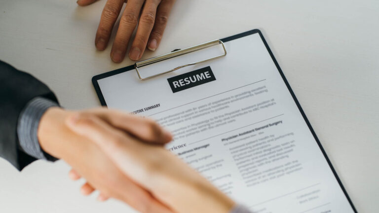 listing courses on resume